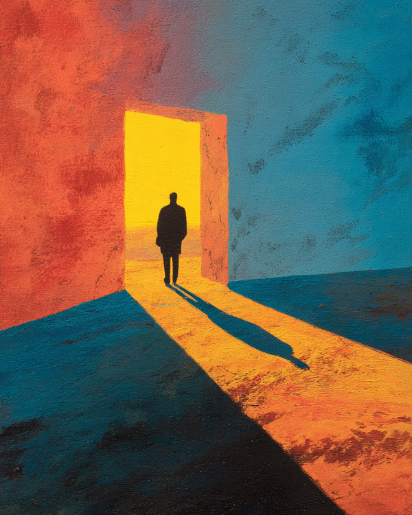 Malen nach Zahlen Fensterrahmen zur Wüstenlandschaft 40x50