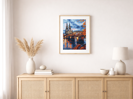 Malen nach Zahlen – Cologne Cathedral Next To