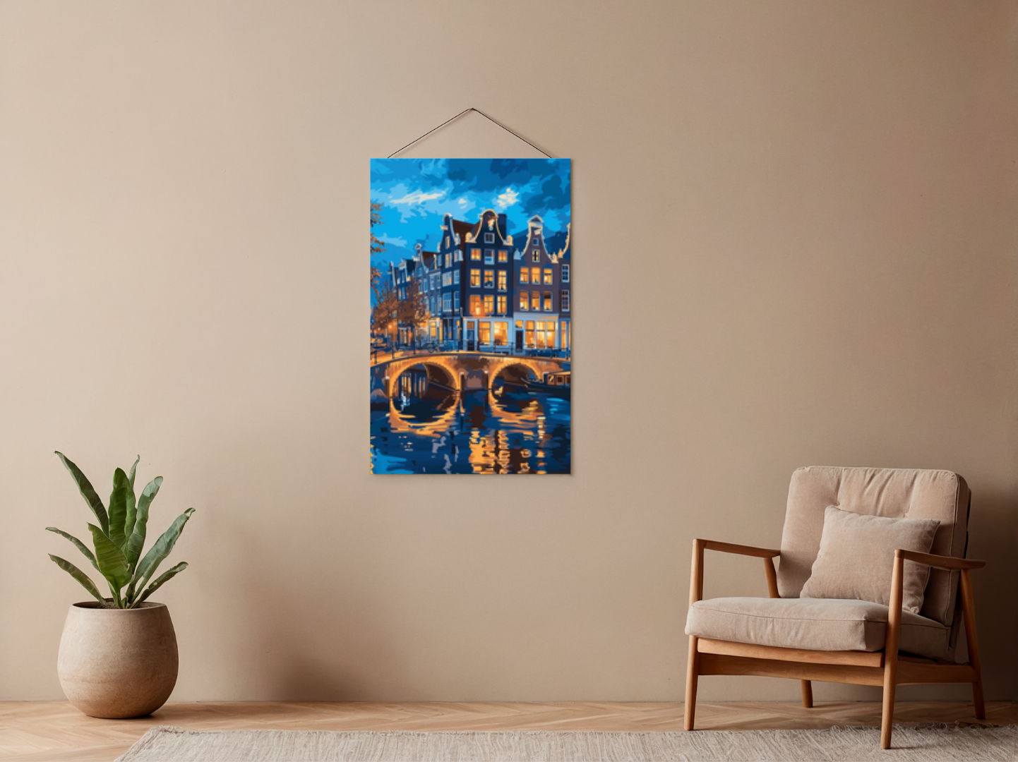 Malen nach Zahlen – Amsterdam per Rad