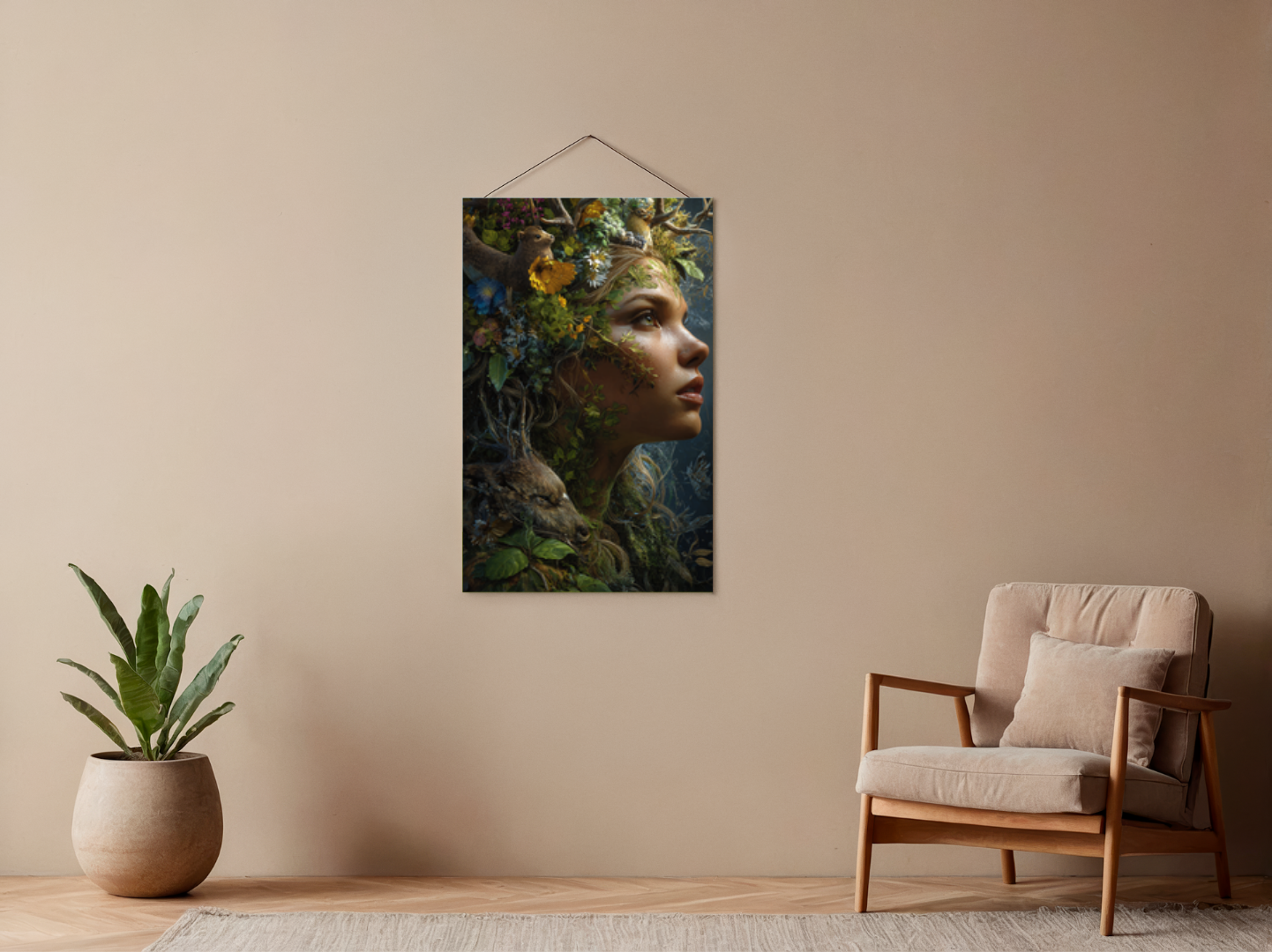 Malen nach Zahlen – Portrait