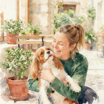 Beispielbild im Kunststil Aquarell