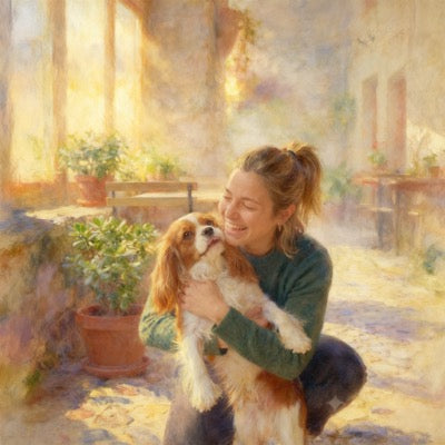 Beispielbild im Kunststil Turner-inspiriert