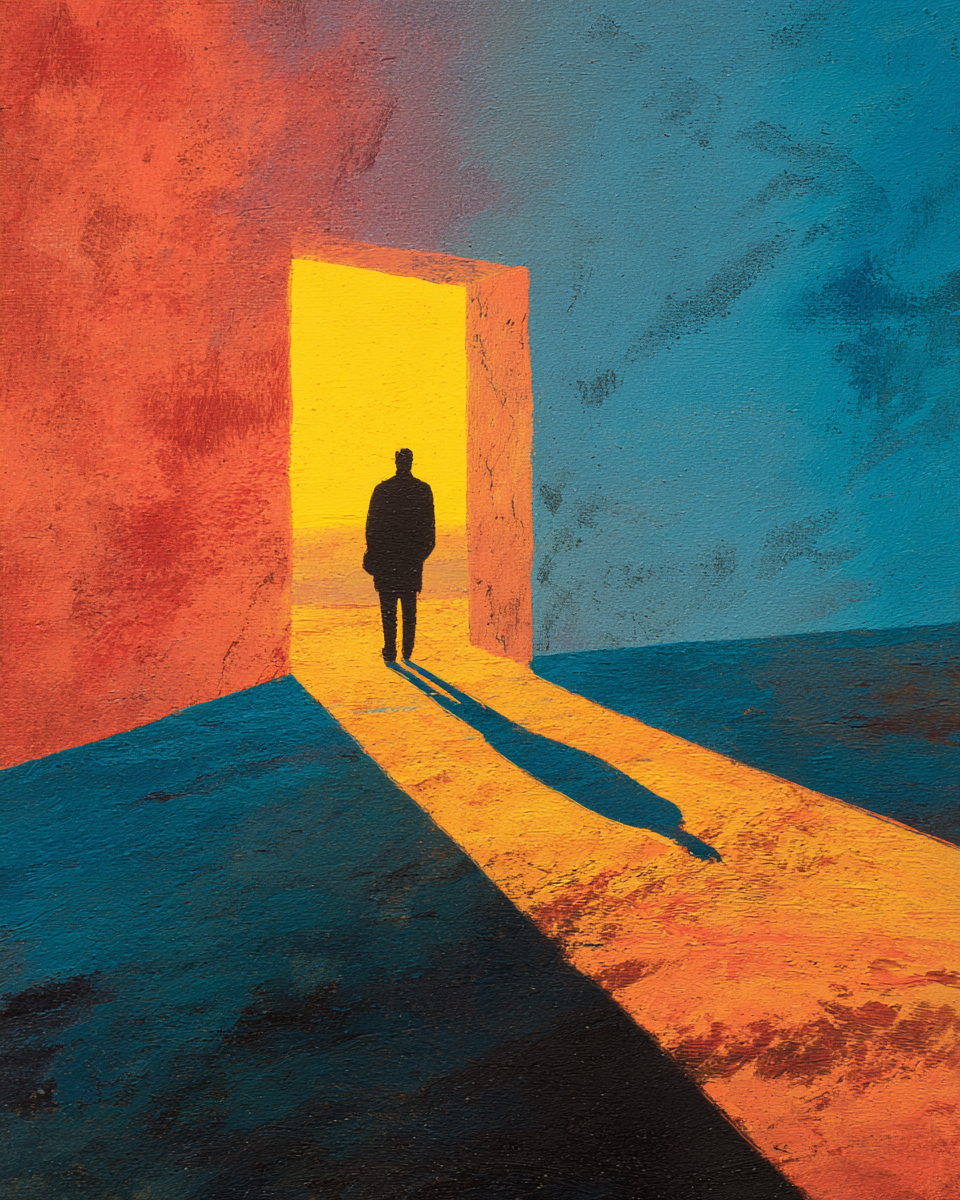 Malen nach Zahlen Fensterrahmen zur Wüstenlandschaft 40x50