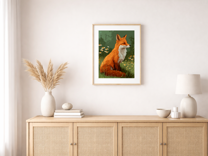 Malen nach Zahlen – Schlauer Fuchs