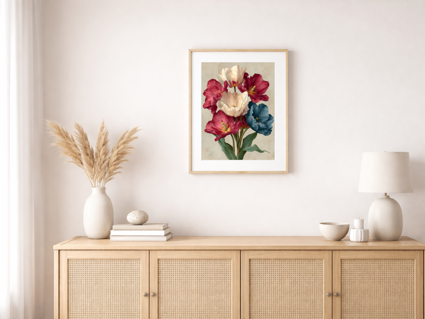 Malen nach Zahlen – Frühlingshafte Tulpen