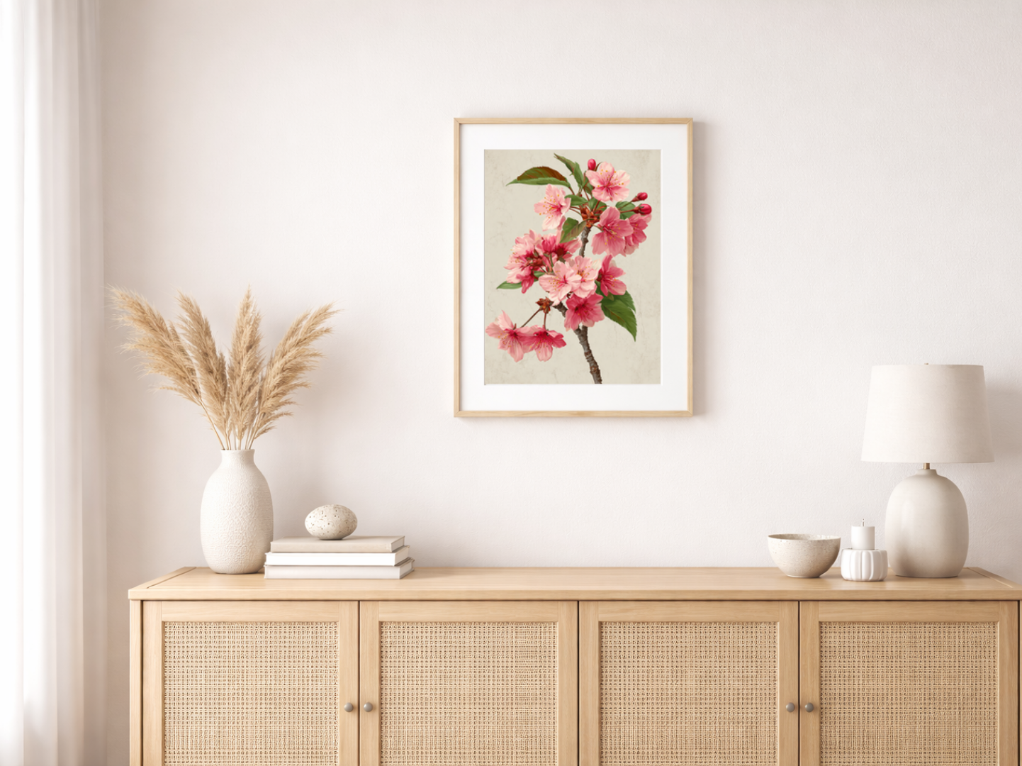Malen nach Zahlen Set „Kirschblüte“ – Ohne Rahmen cm – 36 Farben
