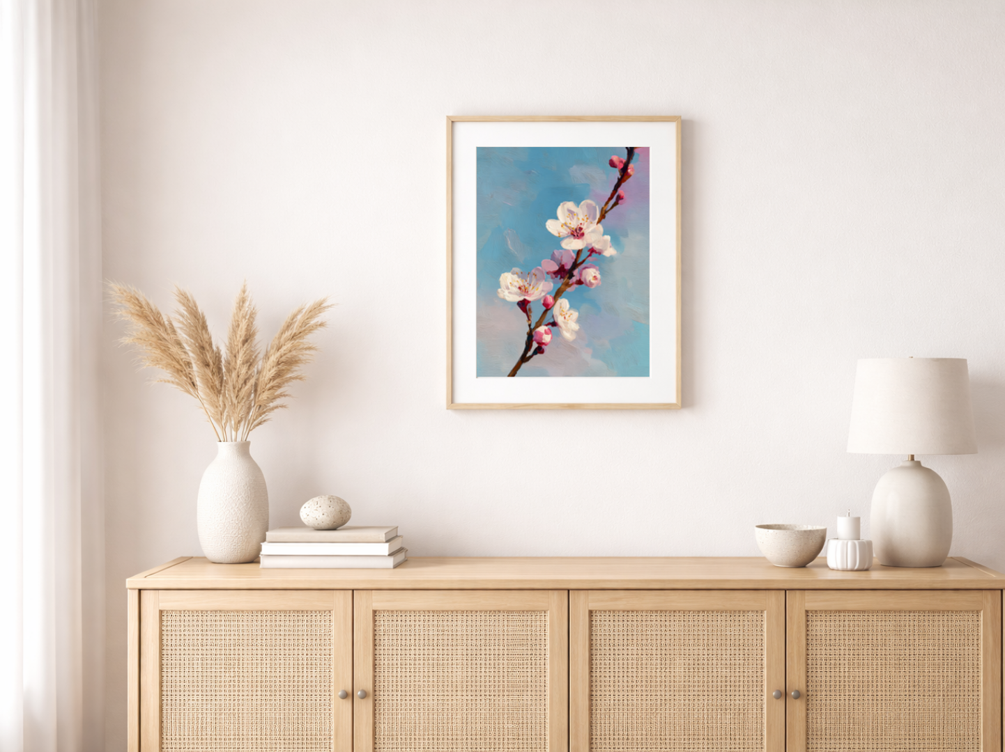 Malen nach Zahlen – Apple Blossoms On A