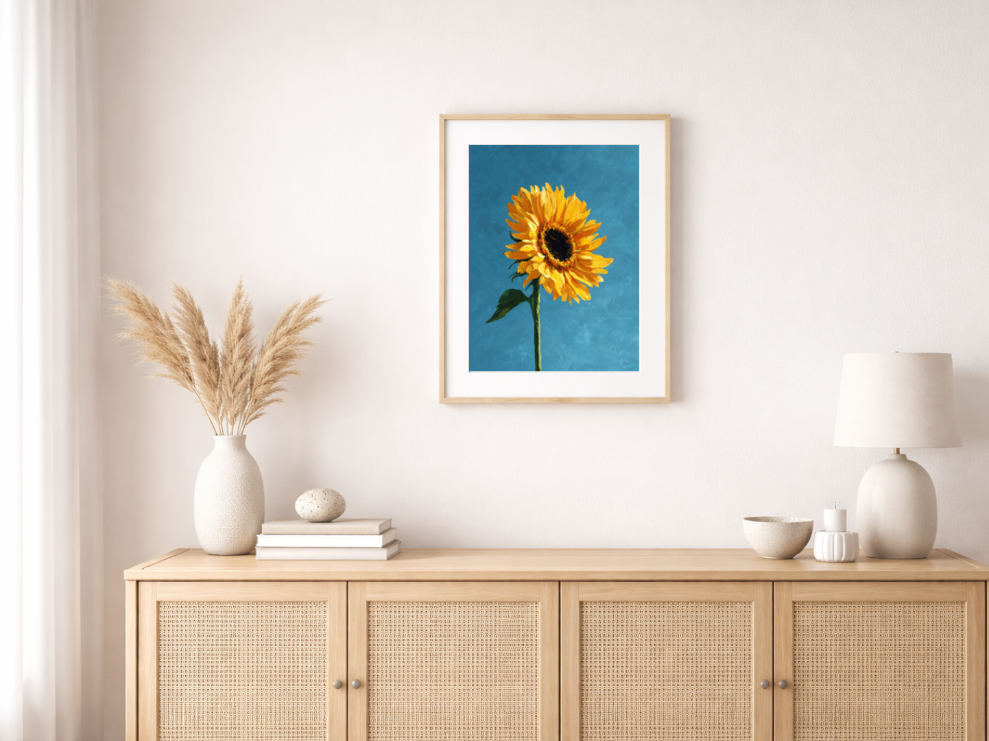 Malen nach Zahlen – Strahlende Sonnenblumen