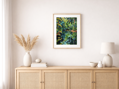 Malen nach Zahlen – Wide Jungle River