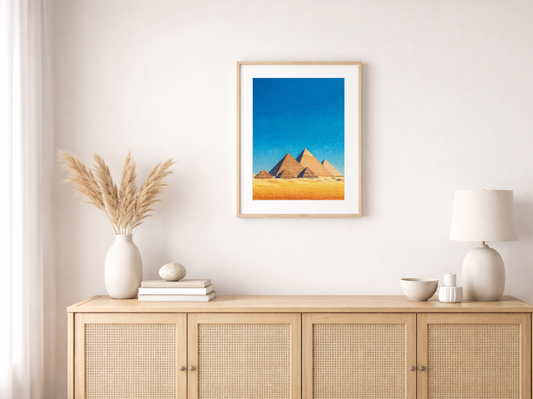 Malen nach Zahlen – Pyramiden von Gizeh