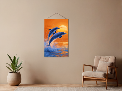Malen nach Zahlen – Verspielter Delfin