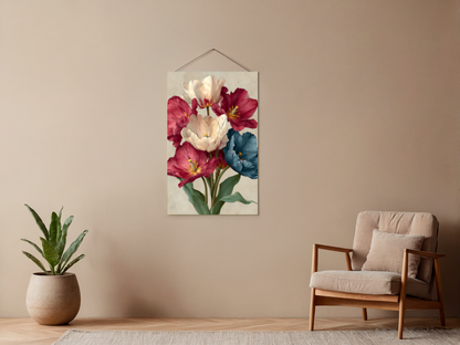 Malen nach Zahlen – Frühlingshafte Tulpen