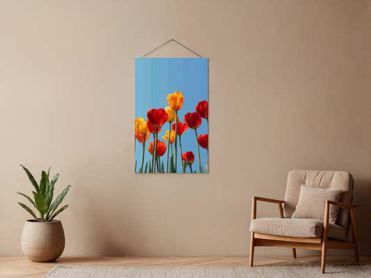 Malen nach Zahlen – Frühlingshafte Tulpen