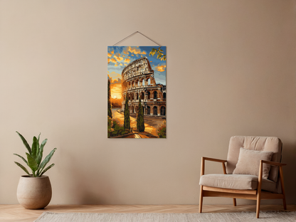 Malen nach Zahlen – Colosseum In Rome Under
