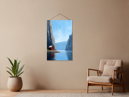 Malen nach Zahlen – Calm Deep Blue Water