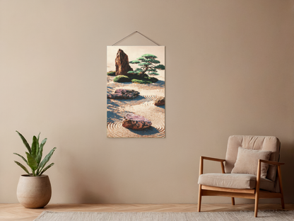 Malen nach Zahlen – Zen-Garten