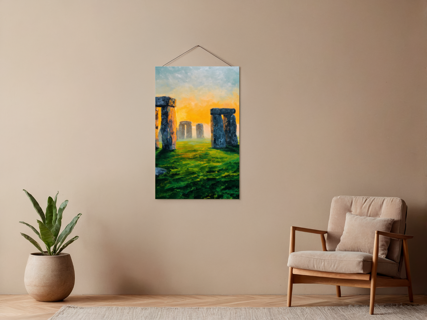 Malen nach Zahlen – Mystisches Stonehenge