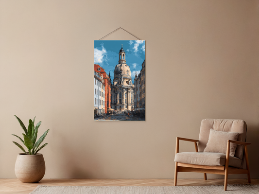 Malen nach Zahlen – Dresdner Frauenkirche