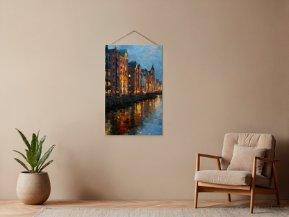 Malen nach Zahlen – Hamburger Speicherstadt