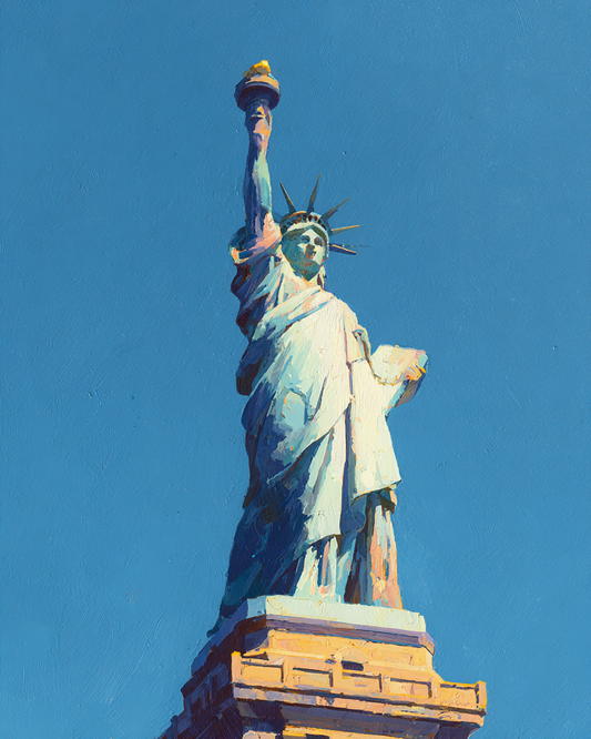 Malen nach Zahlen – Freiheitsstatue New York