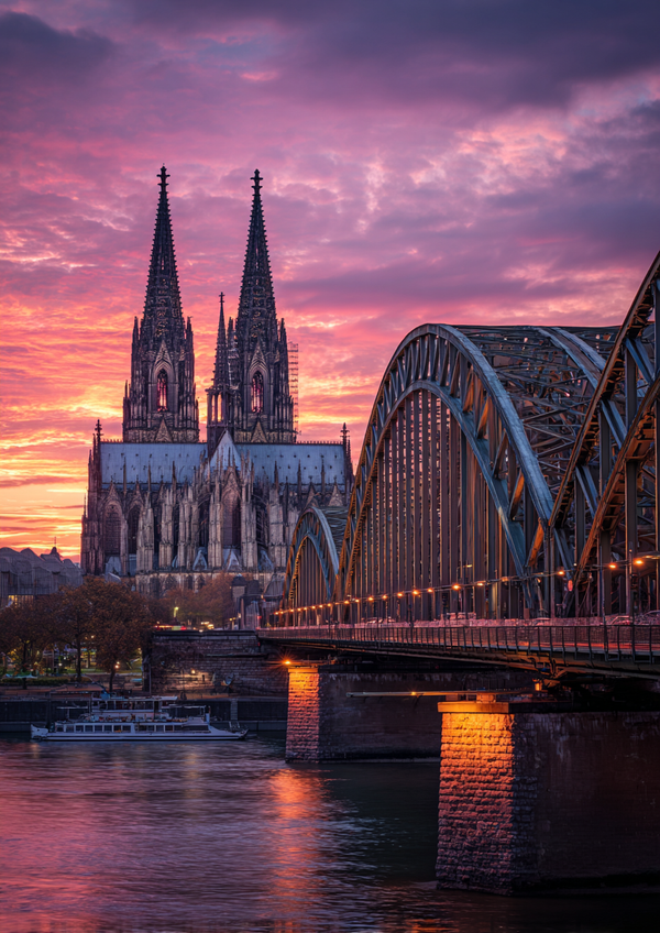 Malen nach Zahlen – Kölner Dom