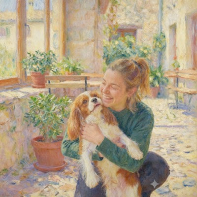 Beispielbild im Kunststil Monet-inspiriert